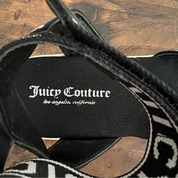 Juicy Couture Impulse Logo Strap Platform Sandals. Size 7. - Picture 12 of 13